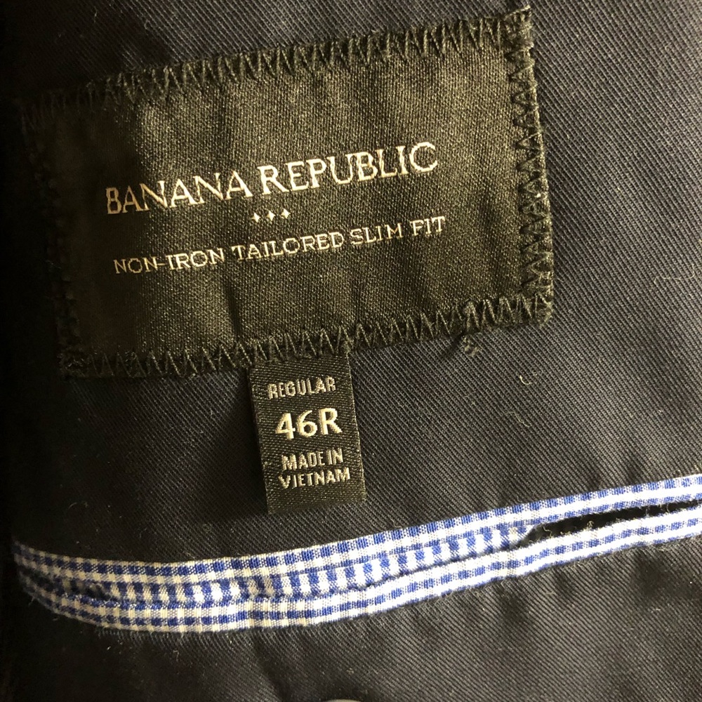 Banana republic two piece suit